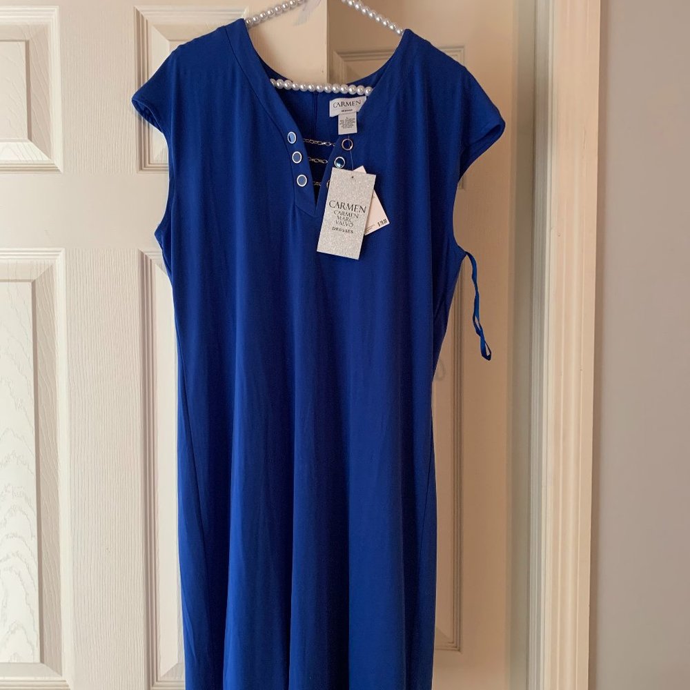 Carmen Marc Valvo L Dress